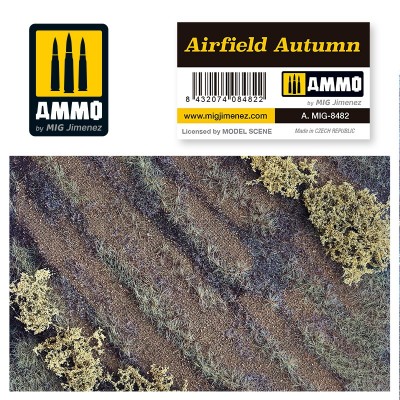 AIRFIELD MAT - AUTUMN ( 24.50X24.50 CM ) - AMMO MIG 8482